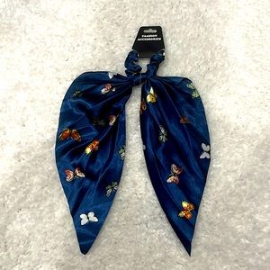 Butterfly Hair Scarf Scrunchie